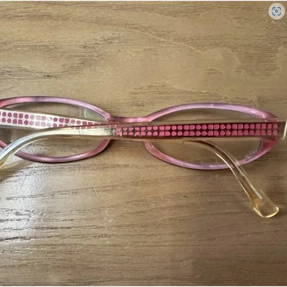 Kate‎ Spade Essie 0JAPN 49-16-135 Tortoise/Rose Full Rim Frame SD32 Pink Gold